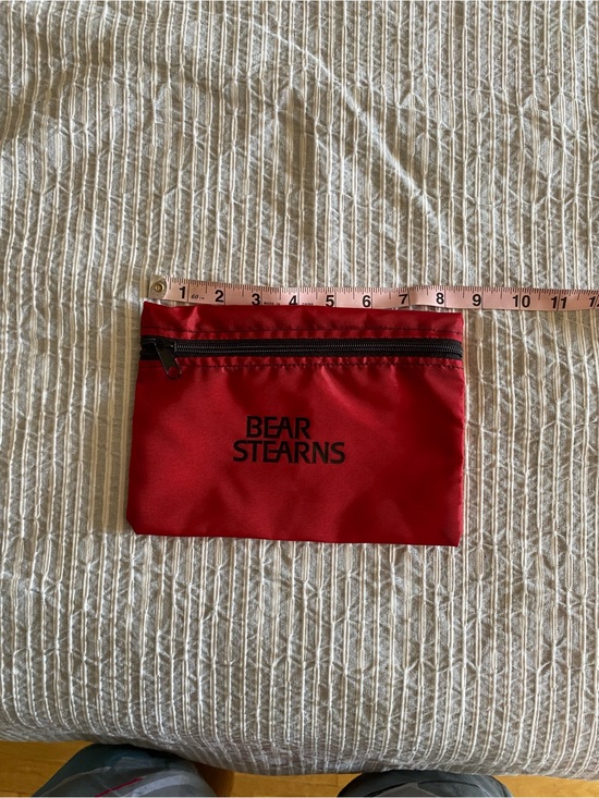 Bear Stearns Red Pouch